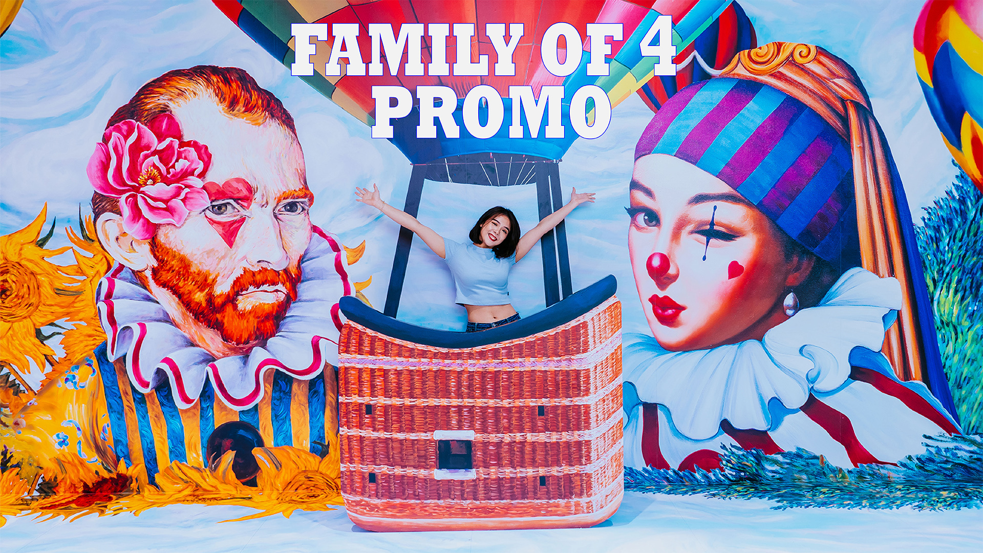 PROMO: Family of 4 [2 Adults + 2 Children] - 25% off Admission Tickets