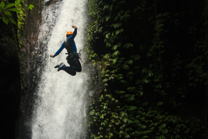 Best Experience Trip Adrenaline rush bali Canyoning "Lampah"