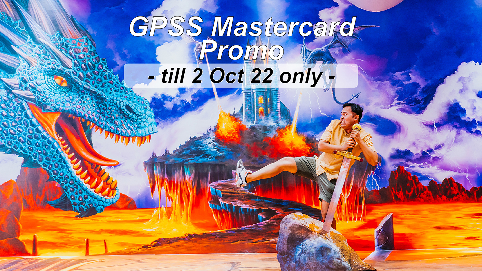 GPSS Mastercard Exclusive: Buy 2 Adult Tickets and Get 1 FREE Child Ticket