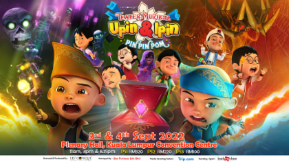 Upin & Ipin Musical Theatre – Pin Pin Pom!